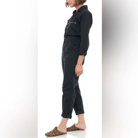 Sandrine Rose xFree People Black Zipped Jumpsuit SzM - Picture 5 of 15